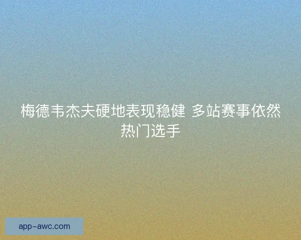 梅德韦杰夫硬地表现稳健 多站赛事依然热门选手